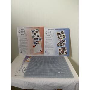 Creative Memories Circle & Oval Patterns Custom Cutting System Cutting Mat